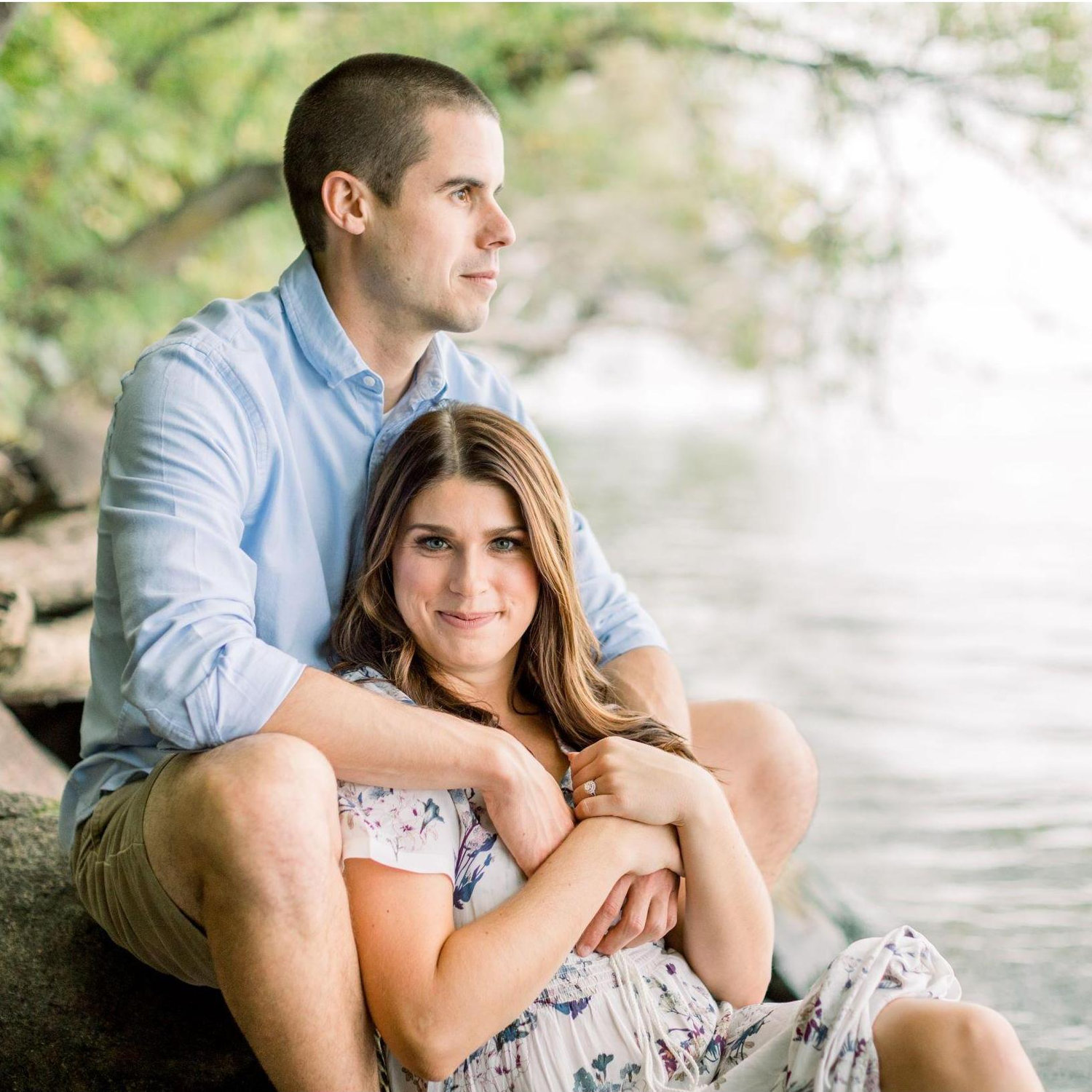 Engagement at High Cliff State Park