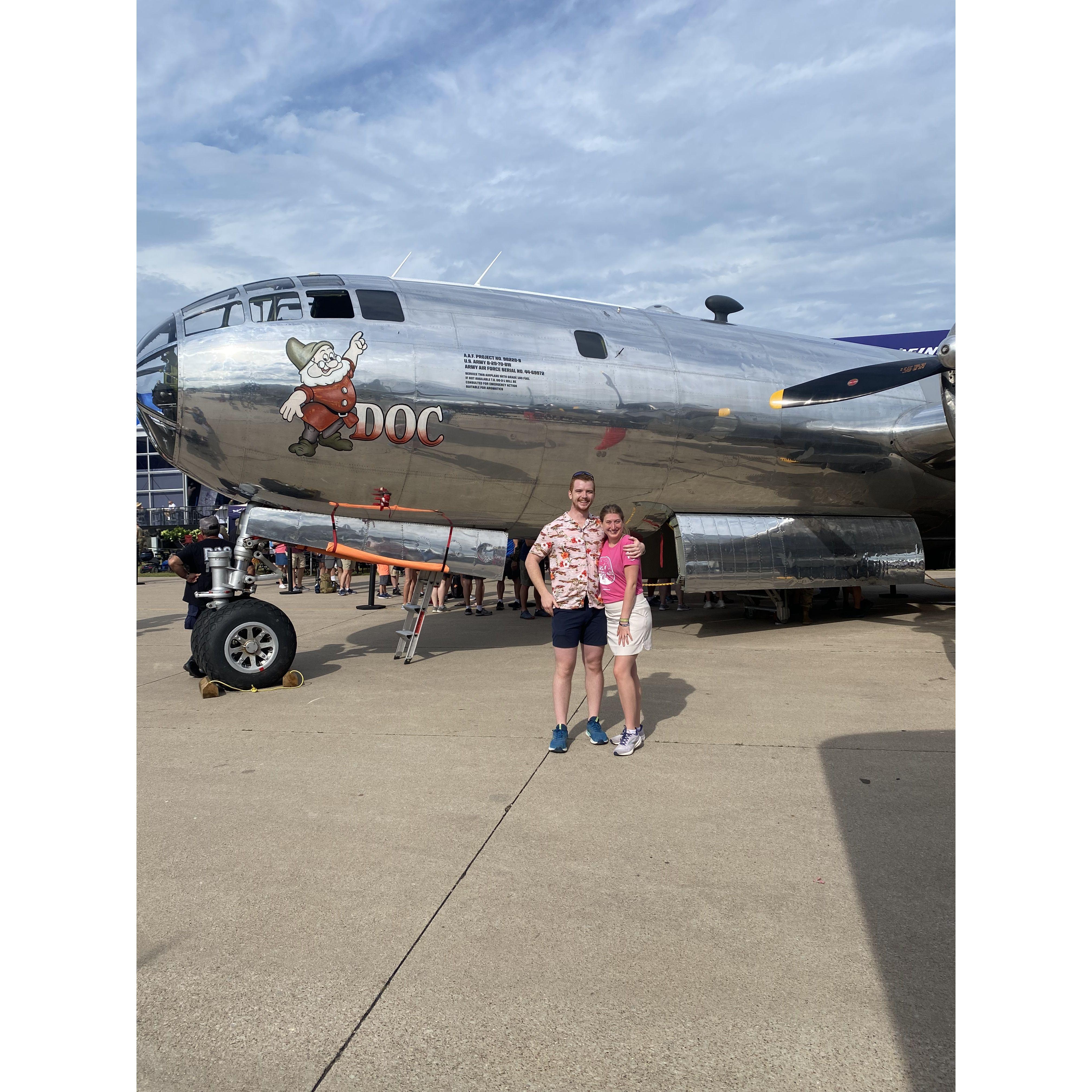 Call us "Doc"! We've still got a few years until we B-29 though!