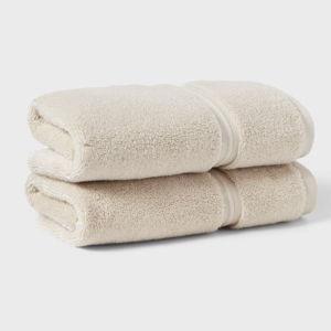 2pk Spa Plush Hand Towel Set - Ivory - Threshold™