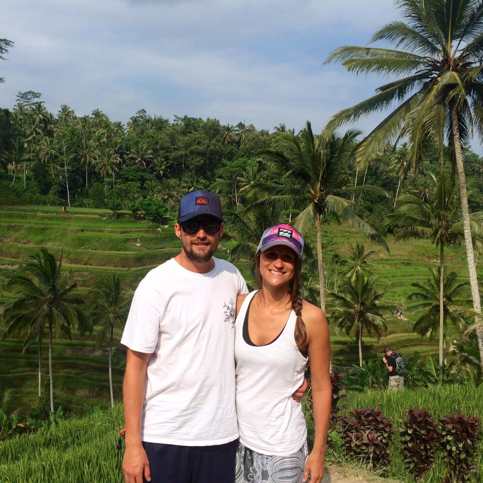 Tegallalang Rice Terraces in Bali, Indonesia