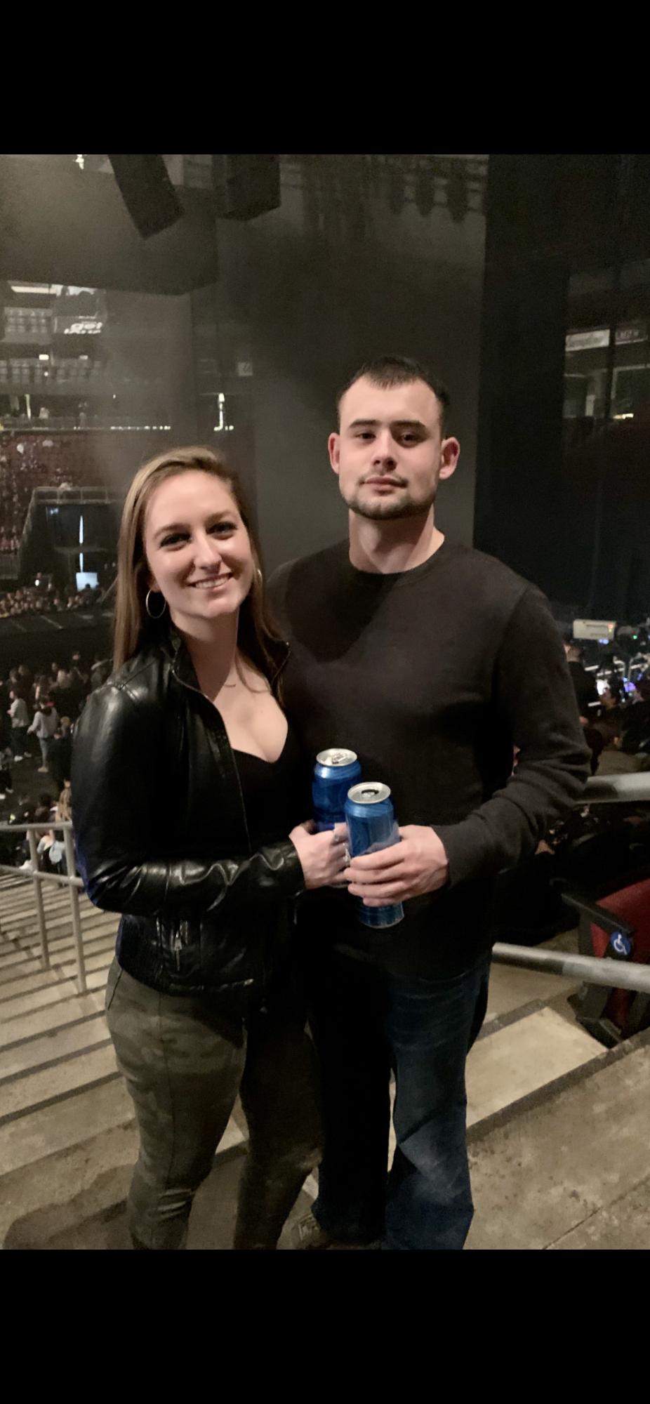 Our first concert together- post malone