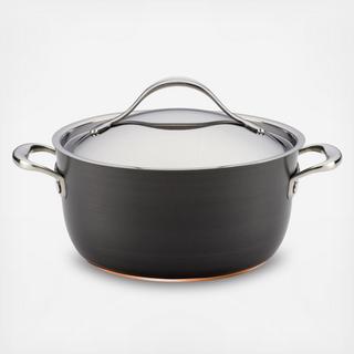 Nouvelle Copper Hard Anodized Covered Dutch Oven
