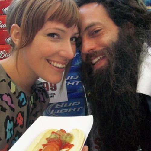 The day I finally told Matt I loved him. July 2010. We celebrated over Speedway hot dogs