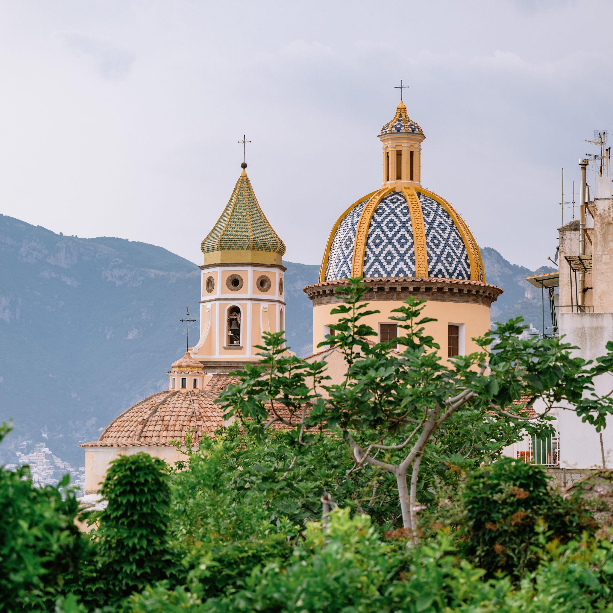A view of Church of San Gennaro where we got engaged