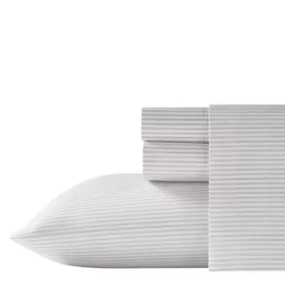 Tommy Bahama® Paloma Beach Stripe King Sheet Set in Grey
