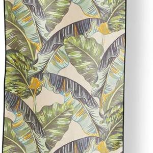 Nomadix Mini Towel - Perfect for Beach, Pool, Travel, Camping, Yoga - Made with Recycled Materials - Super Absorbent - Sand Resistant - Banana Leaf Green - 16x40