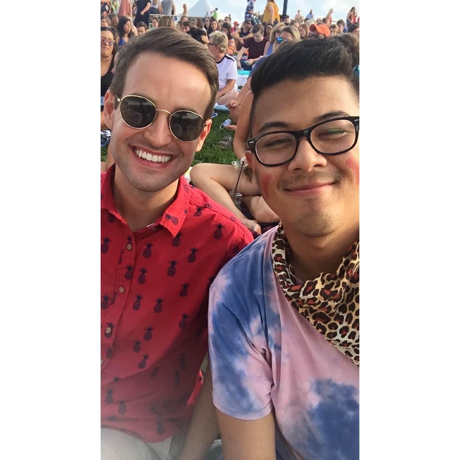 Ke$ha concert at the Walmart Amp - June 2018