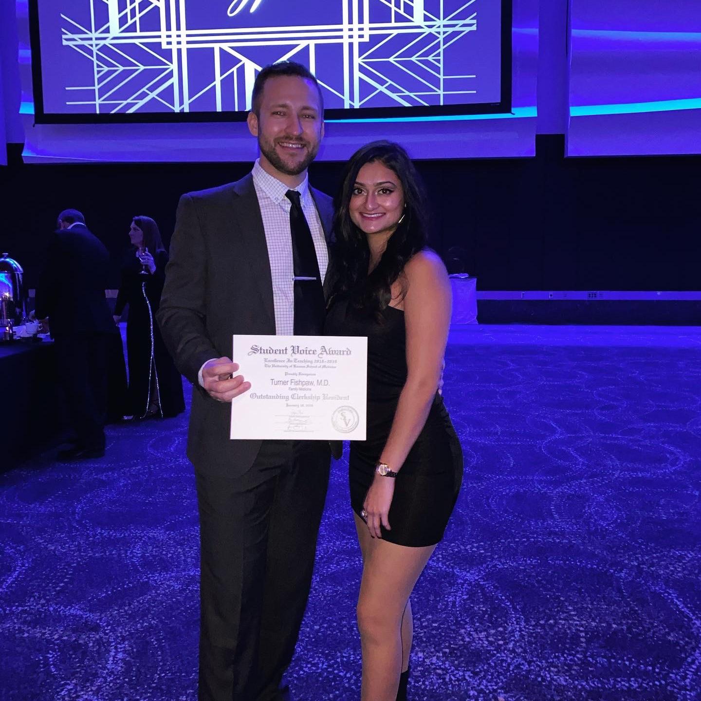 Turner awarded Outstanding Clerkship Resident 

Jan 2020