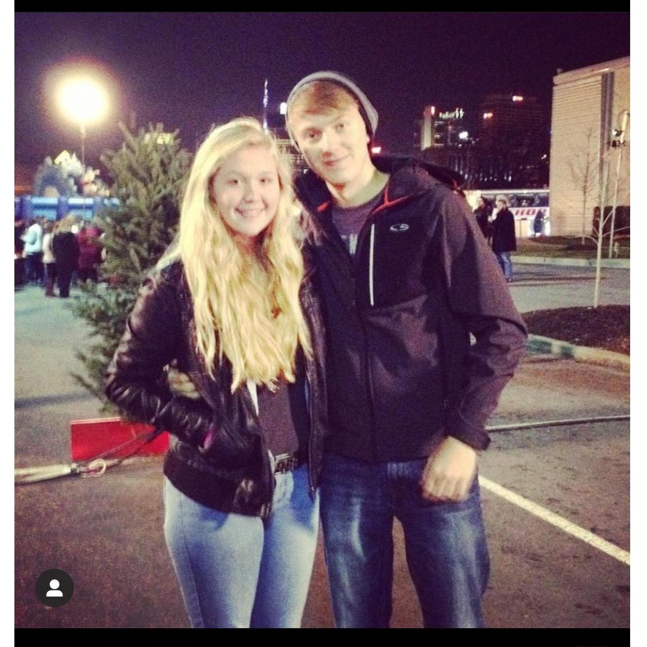The earliest photo I have of us. This was taken in 2014!