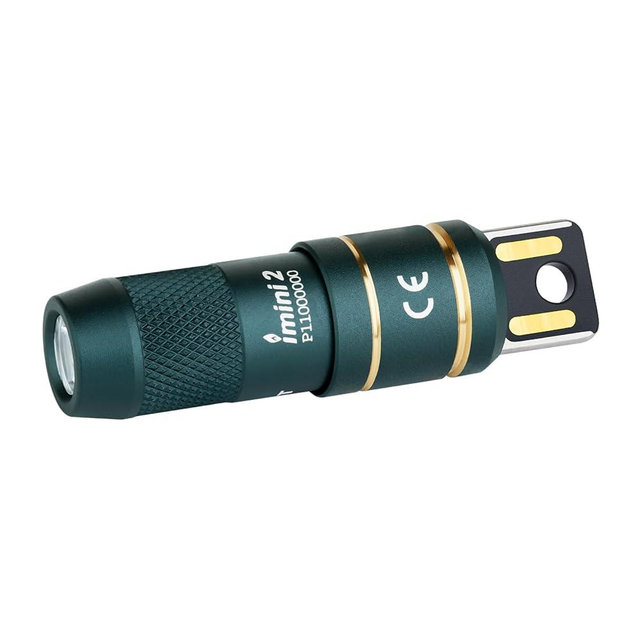 OLIGHT IMINI 2 EDC Rechargeable Keychain Flashlight, 50 Lumens Compact and Portable Mini LED Keyring Lights with Built-in Battery Ideal for Everyday Carry and Emergencies (Dream Blue)