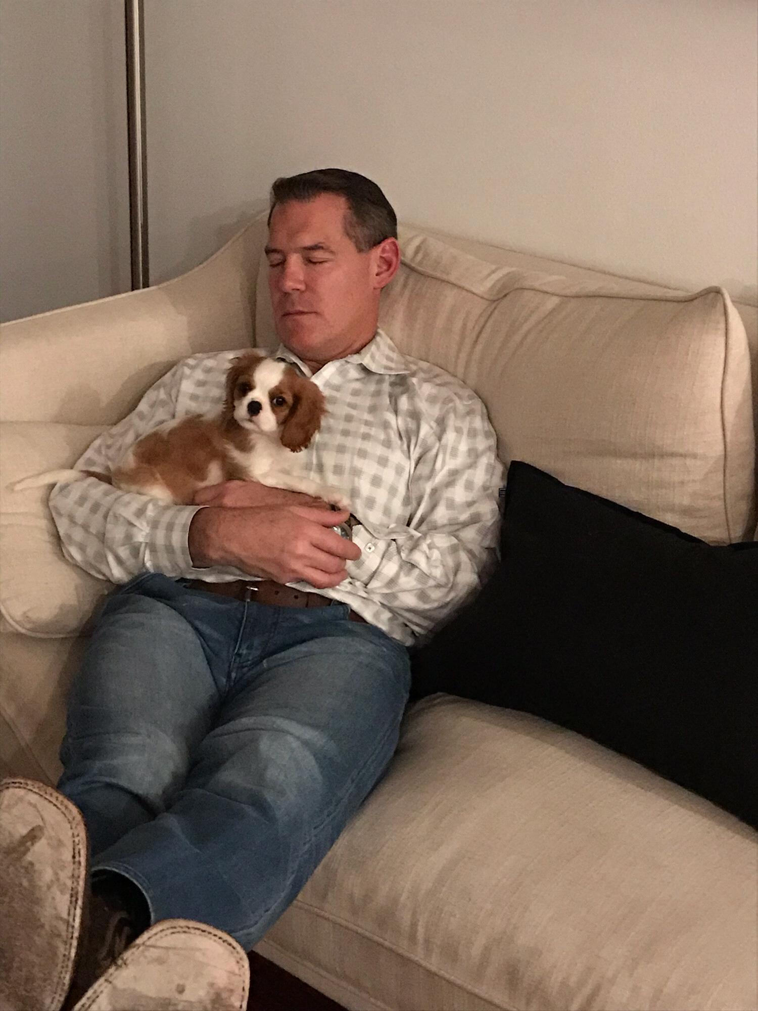 Sure, Paul drives a big truck, loves fishing and hunting, and listens to country music. But he's a big ol' softie at heart