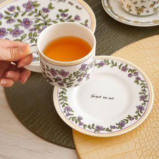 Heritage Forget Me Not Cup & Saucer