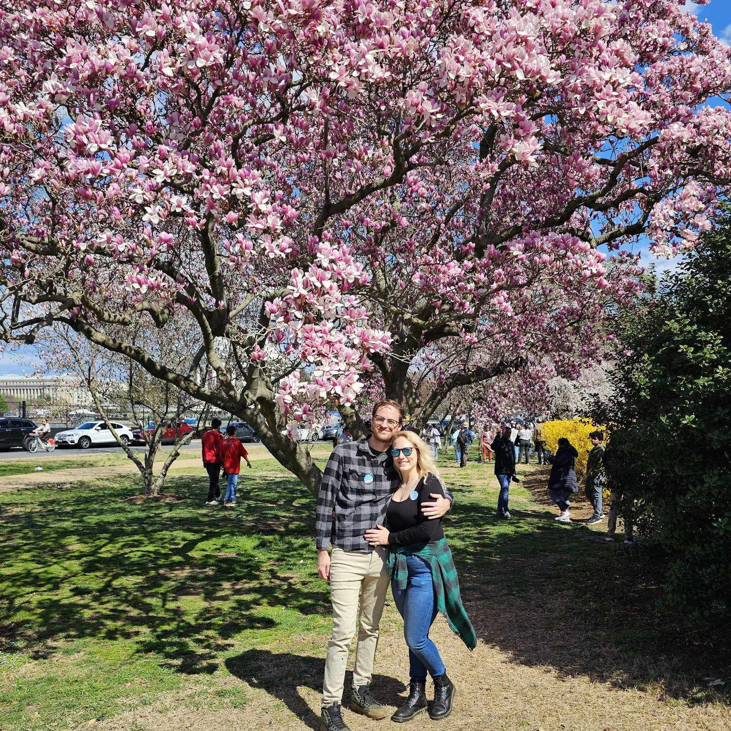 Our love continues to blossom.