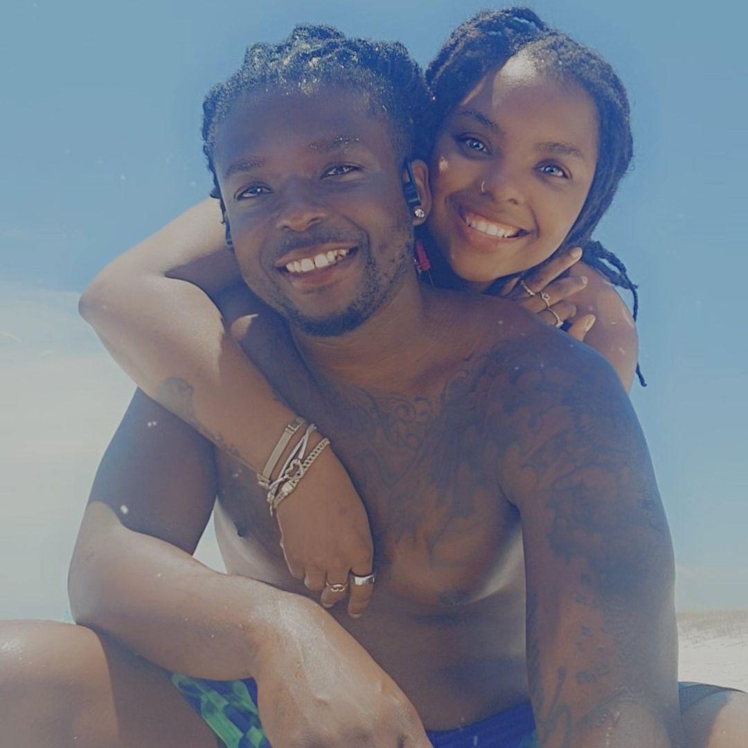 One of our many beach trips.