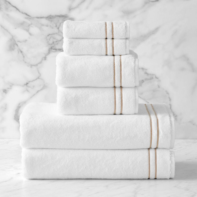 Chambers® Hotel Embroidered Towels
