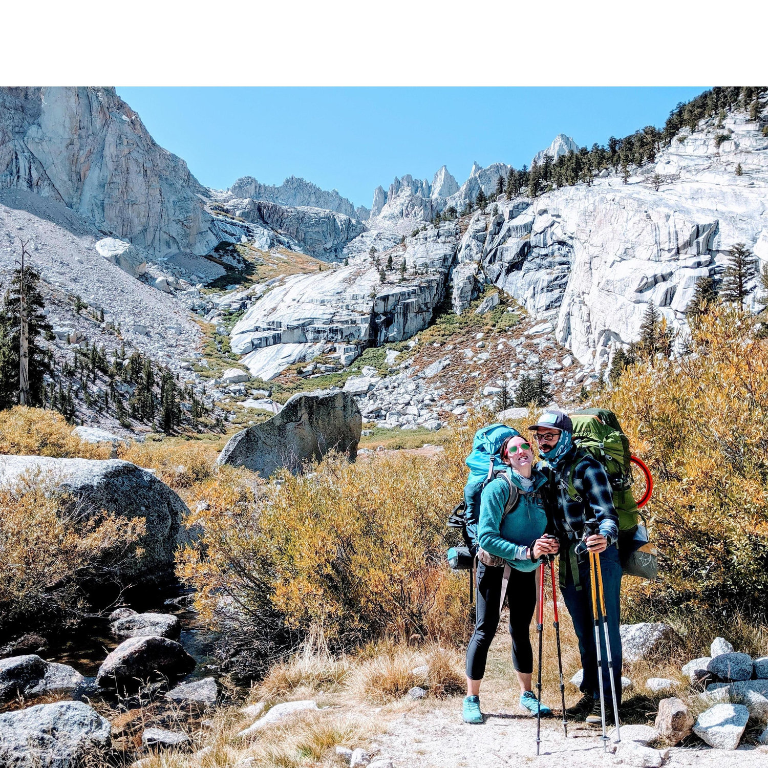 On our way back down Mt. Whitney