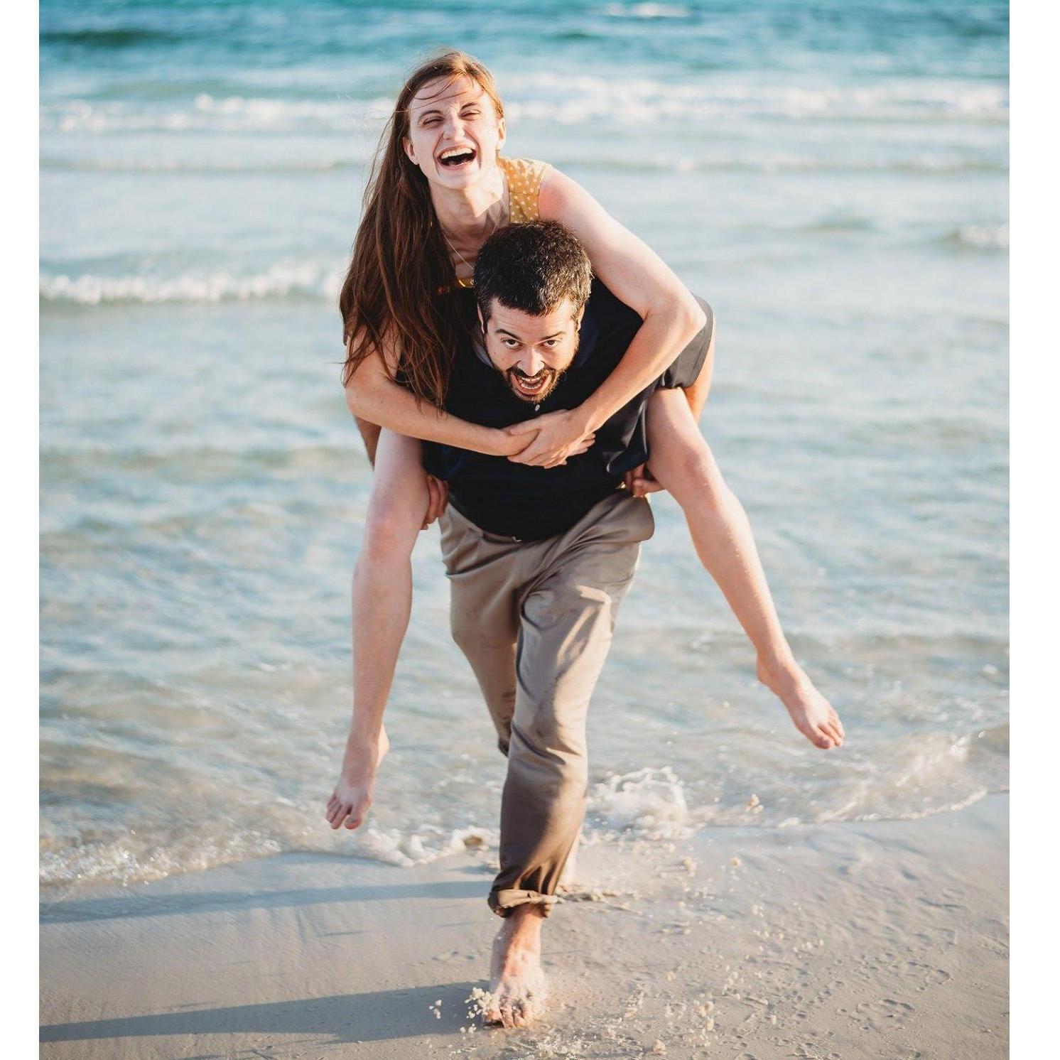 Our first beach vacation trip with my family.