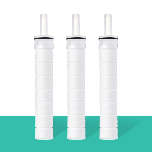 Barumi Sediment Filters for Livo Kids Handheld Showerhead | 3-Pack | Good for Skin & Hairs | Removes Rust and Fine Particles from Tap Water, Easy Installation (Only for Livo Kids Showerheads)