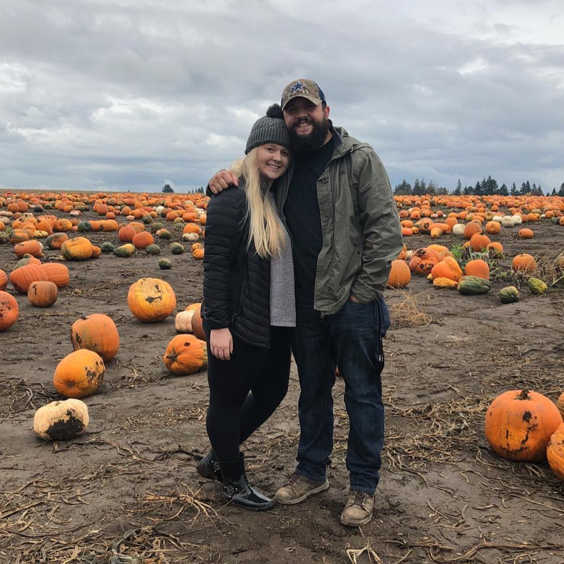 Expert pumpkin hunters..