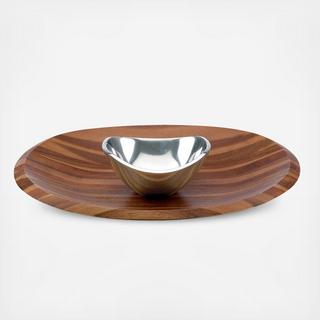 Wood Classics Chip & Dip Bowl