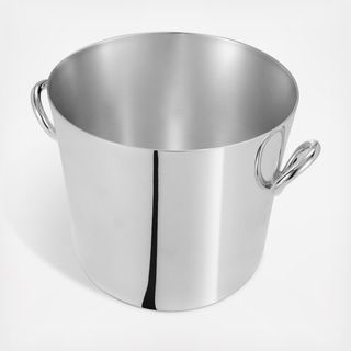 Vertigo Silver-Plated Ice Bucket