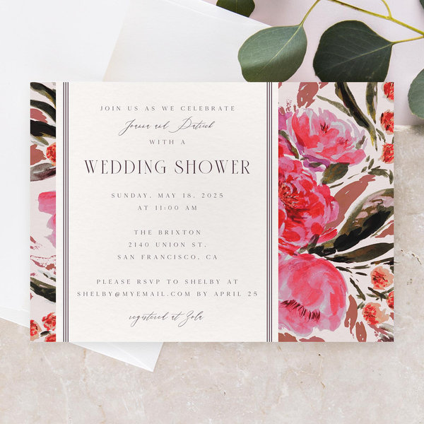 Zola Wedding &amp; Bridal Shower Invitations - Waverly Landscape