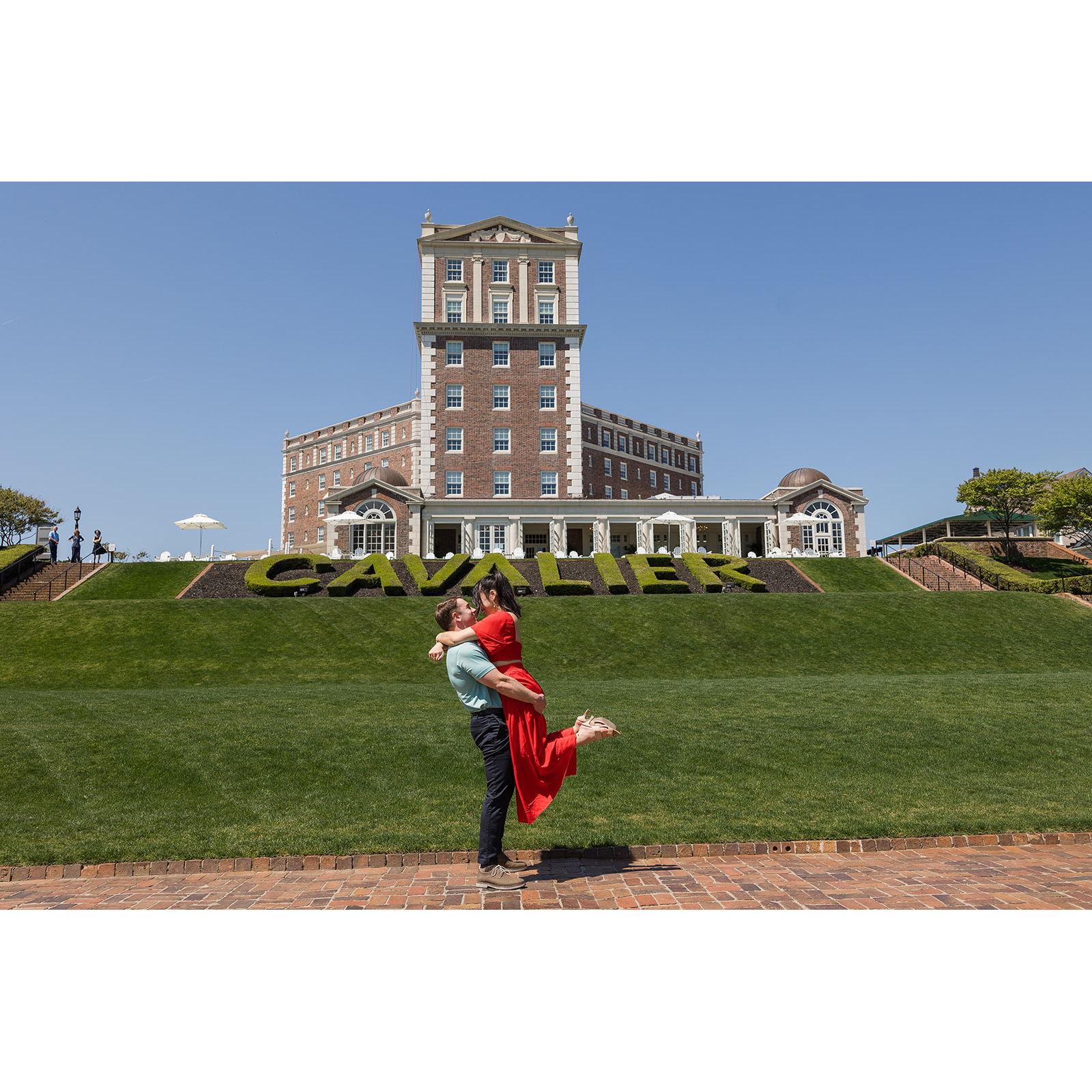 Engagement at Cavalier Resort in Virginia Beach, VA 2024