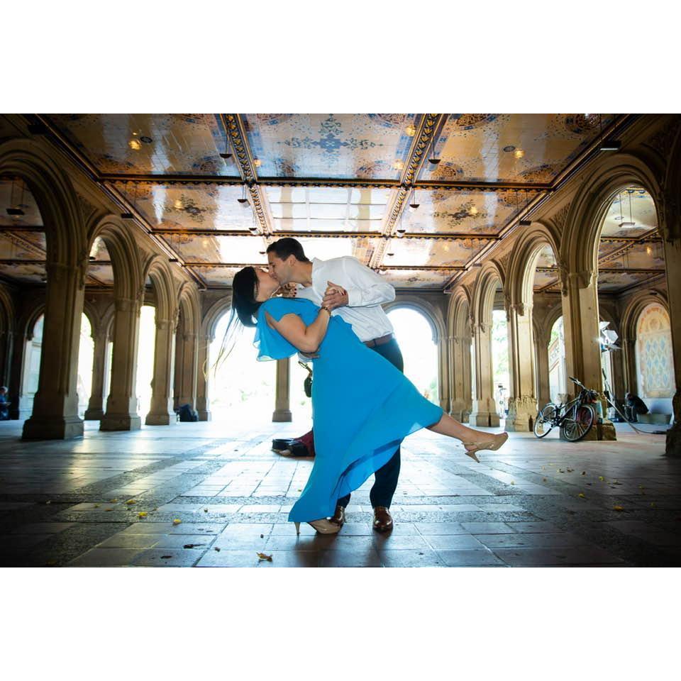 Engagement shoot in Central Park