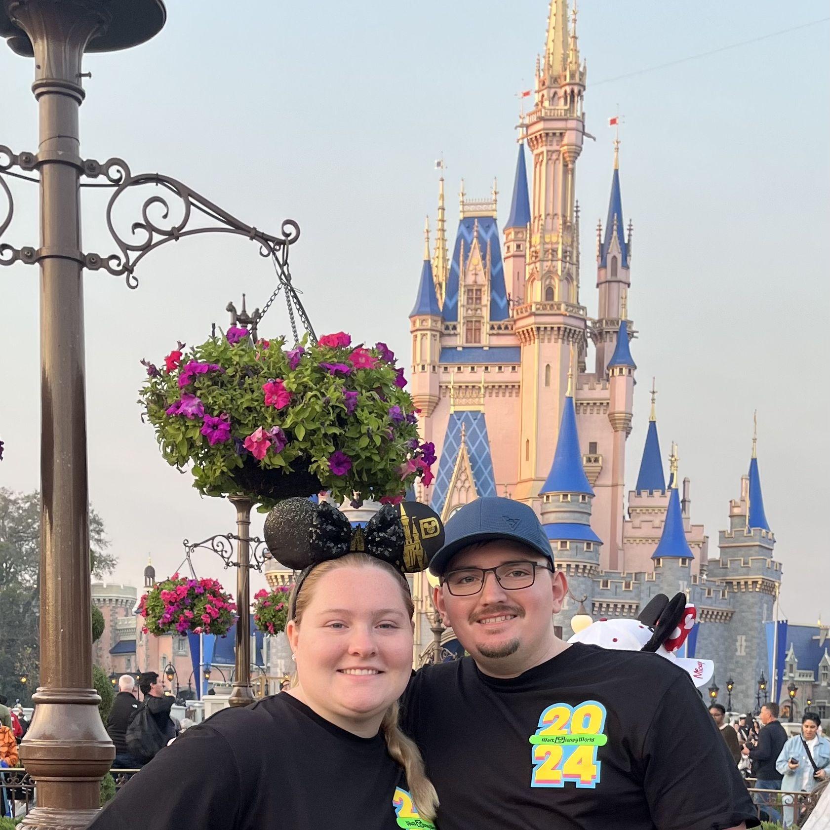 We went to Disney World in January 2024, and it was Brad’s first time visiting! We had the best time and can’t wait to share the magic one day with our future family.🤍