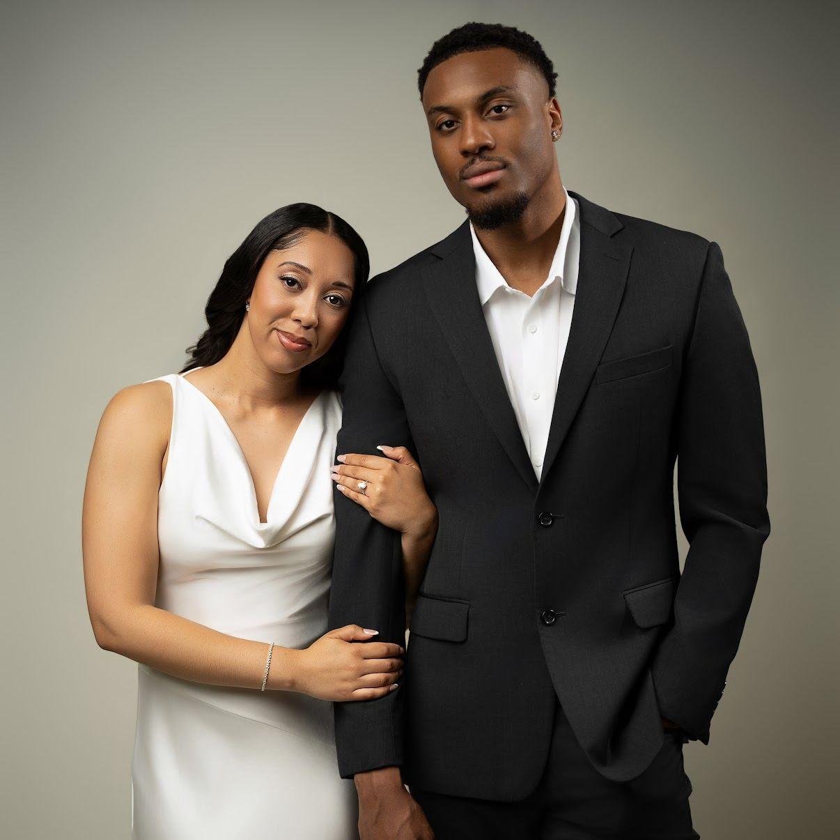 The future Mr. and Mrs. Timothy
