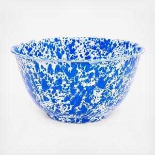 Splatter Enamelware Salad Bowl, Set of 4