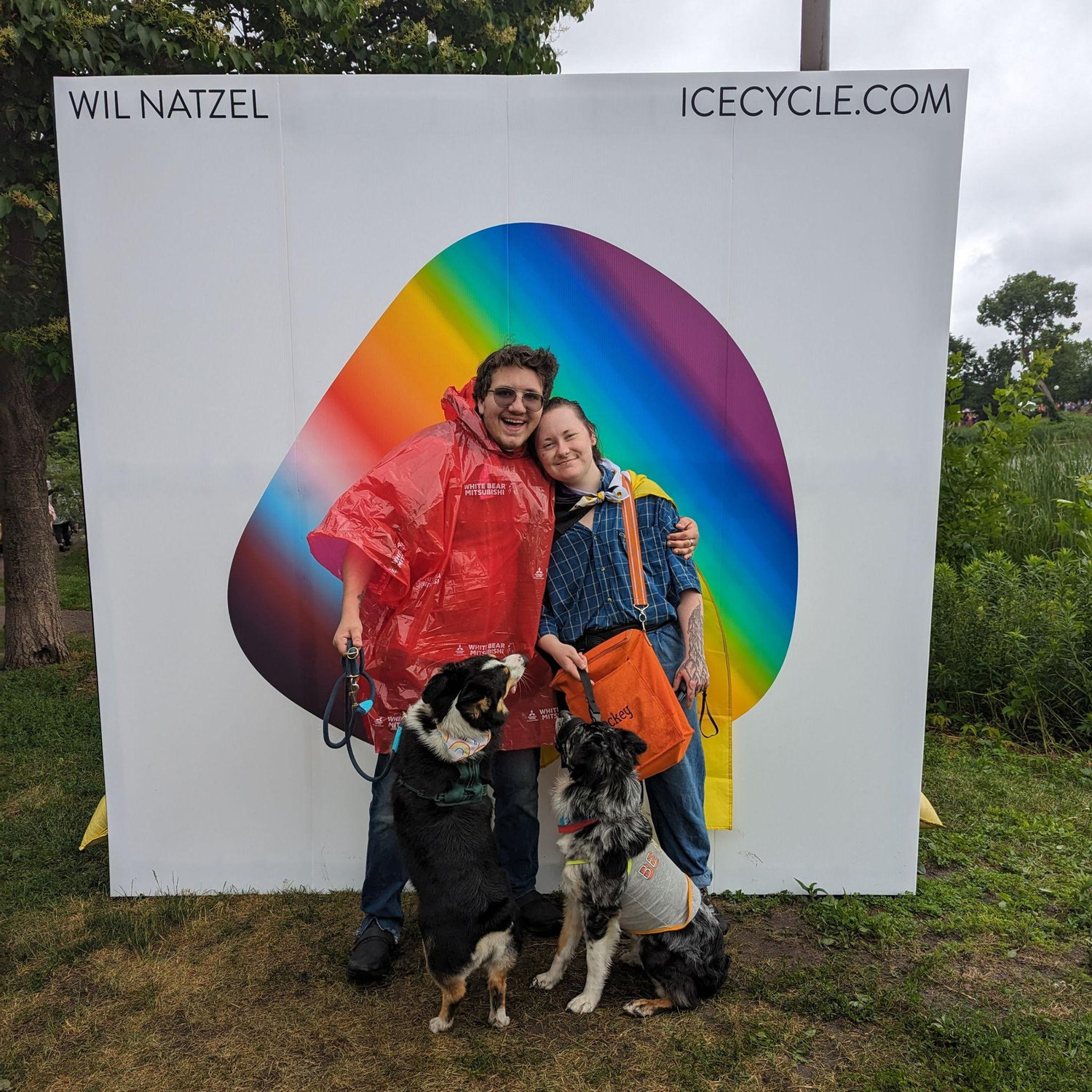 Us at our first Pride together