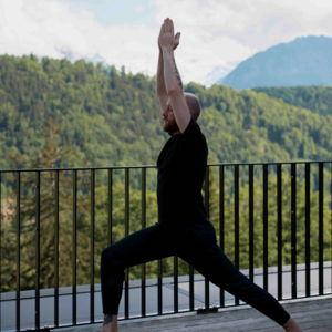 Yoga classes in the Alps