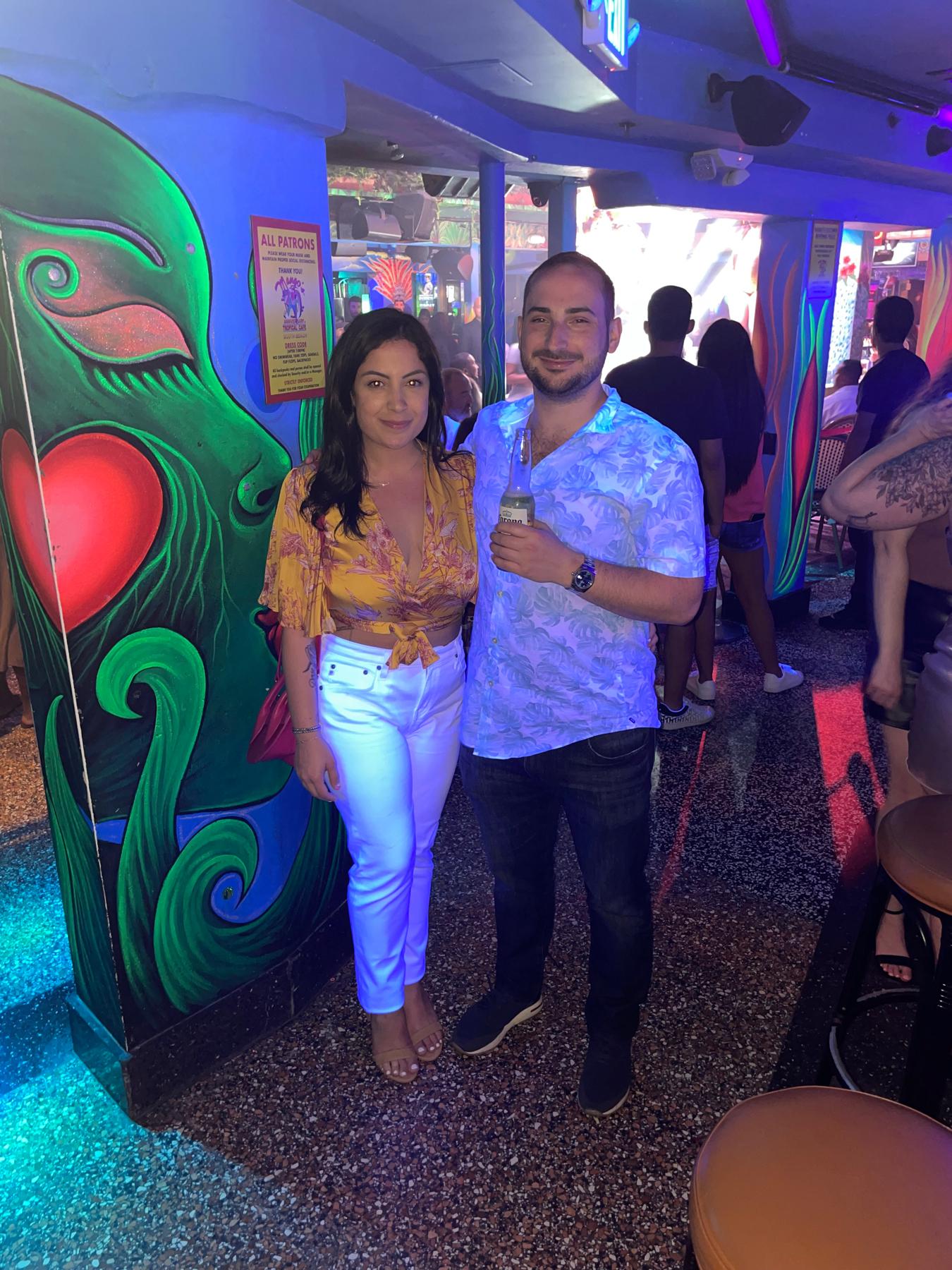 Mangos in Miami is always a good time.