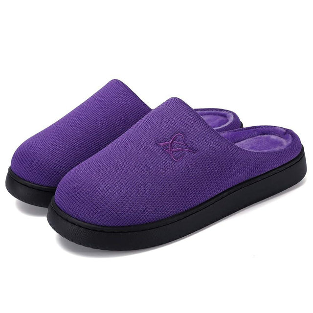 Memory Foam Slippers for Women's and Men's Casual House Shoes