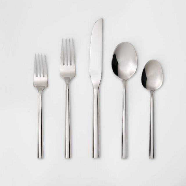 20pc Izon Flatware Set Silver - Project 62™