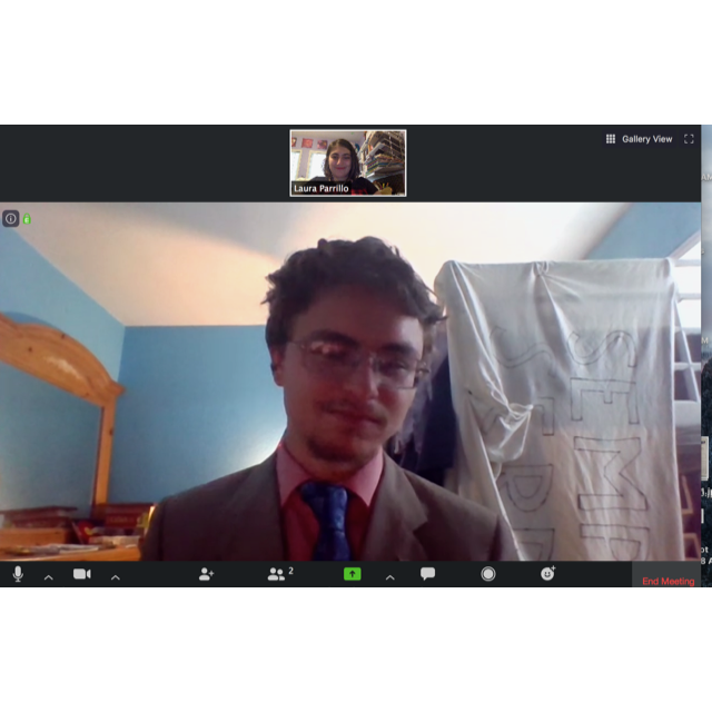 I love that he'd always dress up for our dates even on zoom