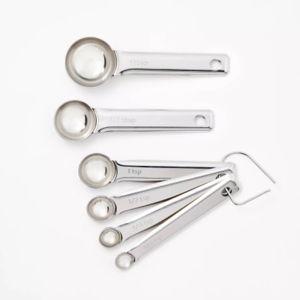 6pc Stainless Steel Measuring Spoons - Figmint™