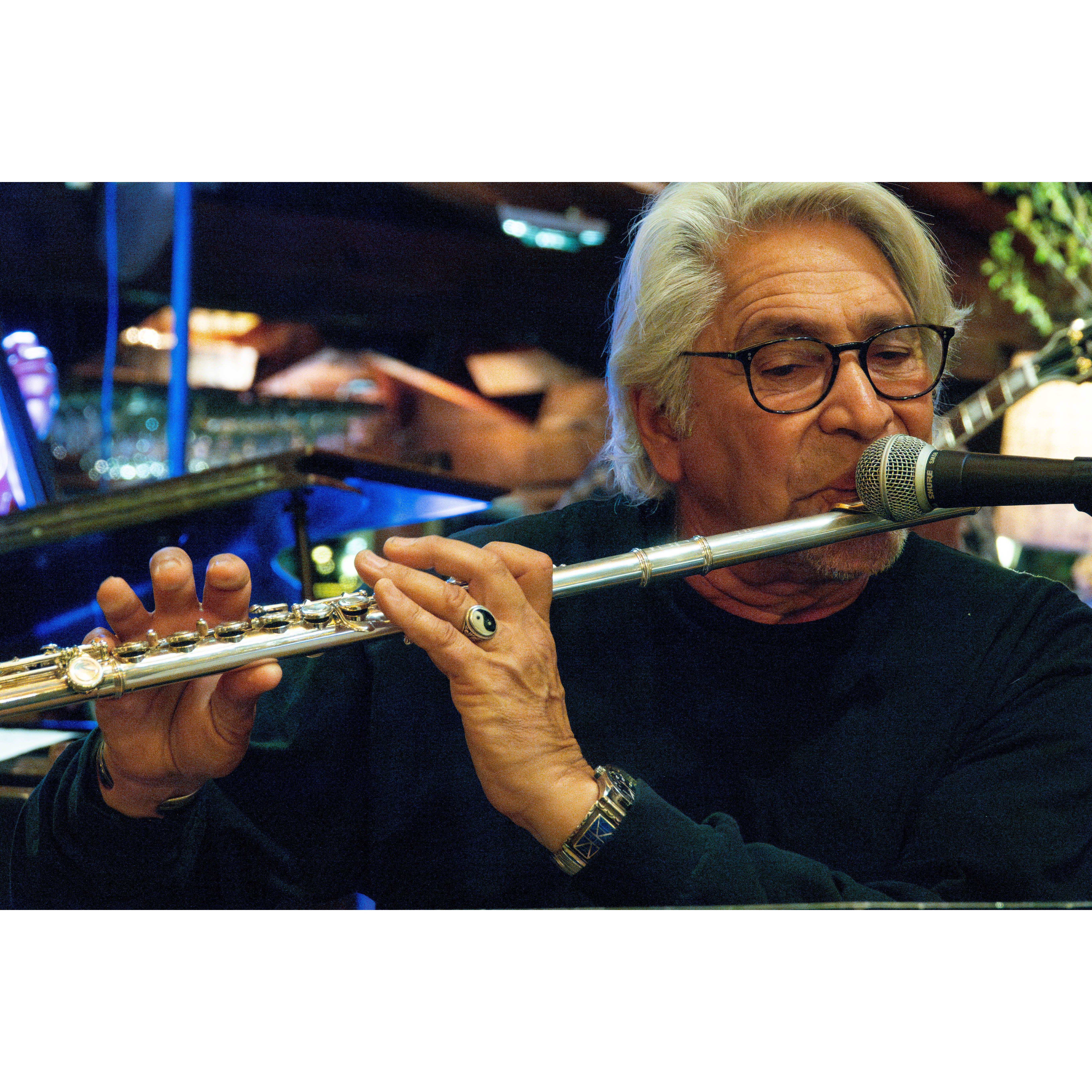 Stan performing at the Northwoods Jazz Camp, Rhinelander, Wisconsin.