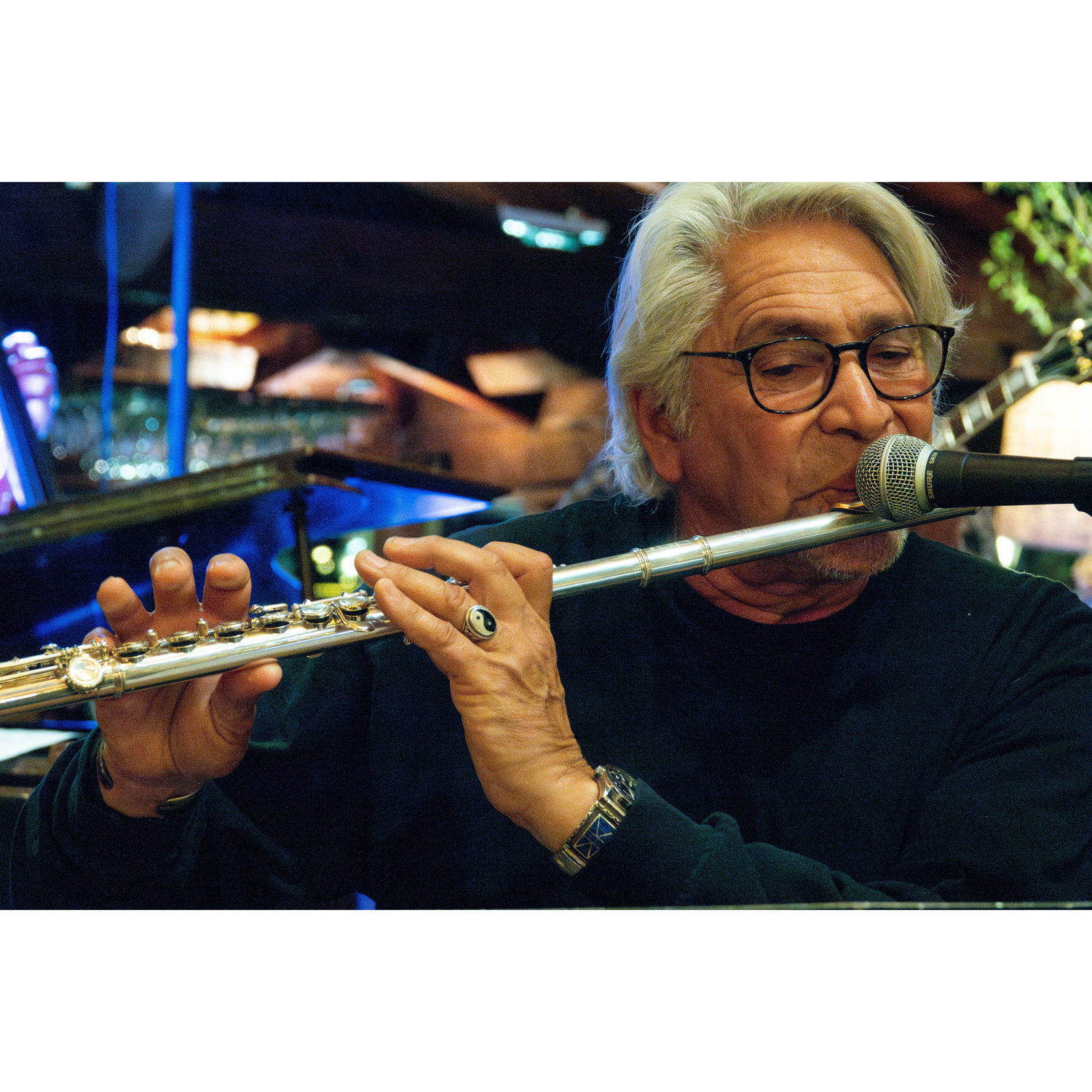 Stan performing at the Northwoods Jazz Camp, Rhinelander, Wisconsin.