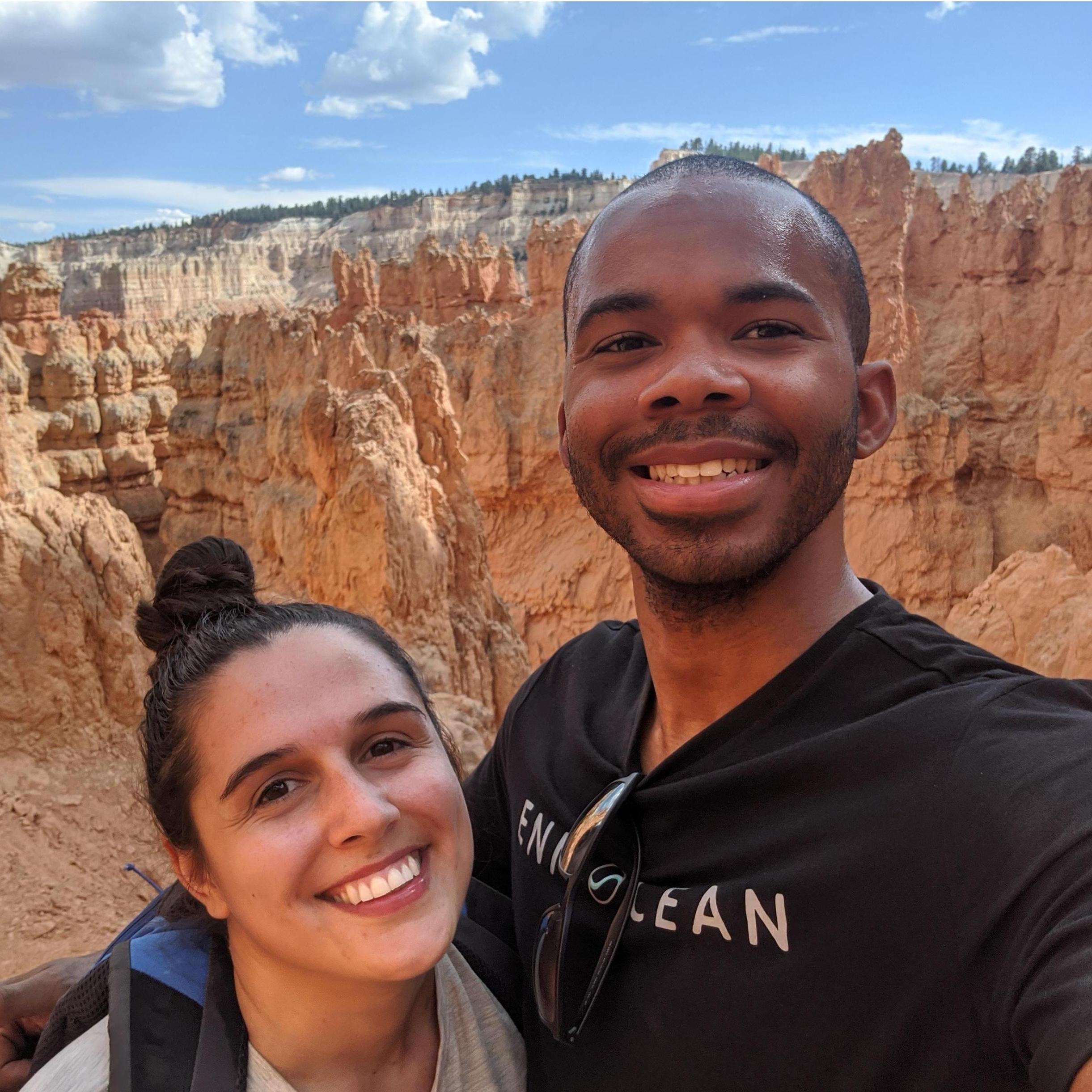 Orrin and Jenna at Bryce Canyon National Park in Utah
