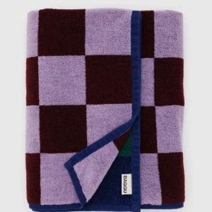 Bath Towel Jewel Checks - Baggu
