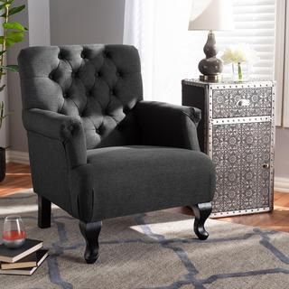 Belan Classic and Traditional Button Tufted Armchair