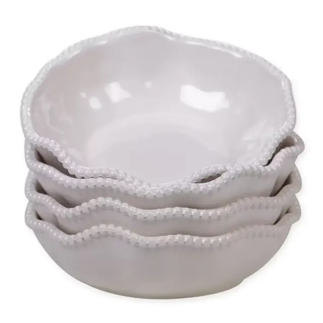 Certified International Perlette Bowls in Cream (Set of 4)