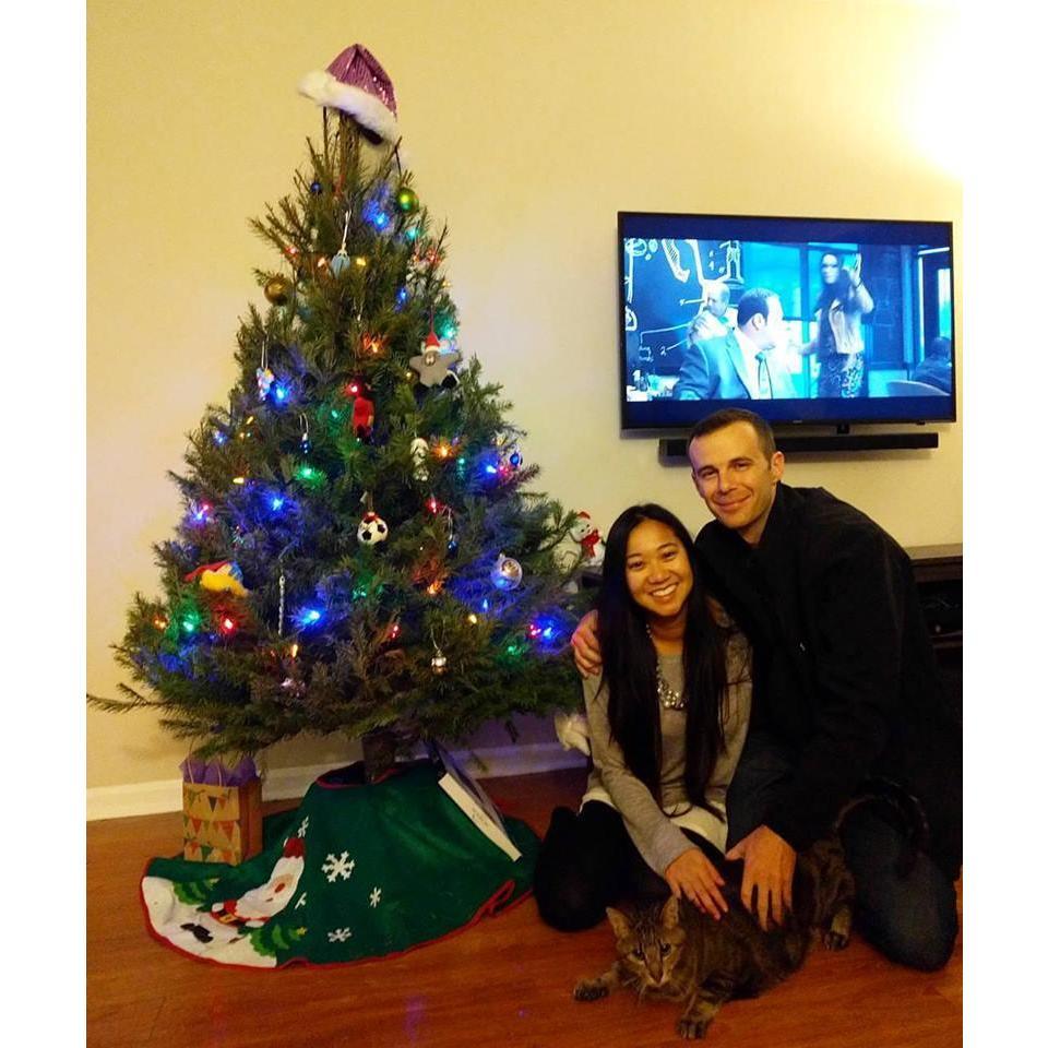 First Christmas in our new home as a family of 3