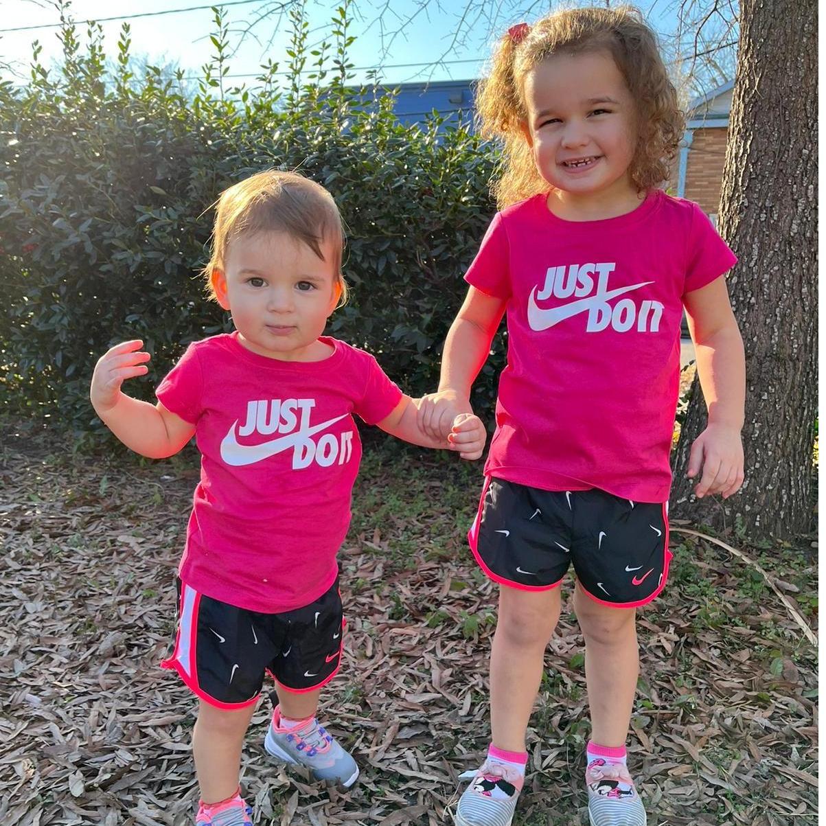 Left to right: Elena & Adriana - Kaytlynn's nieces.