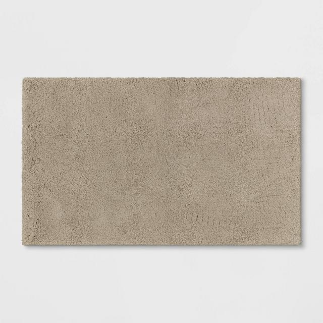 24"x40" Bath Rug Taupe - Threshold Signature™