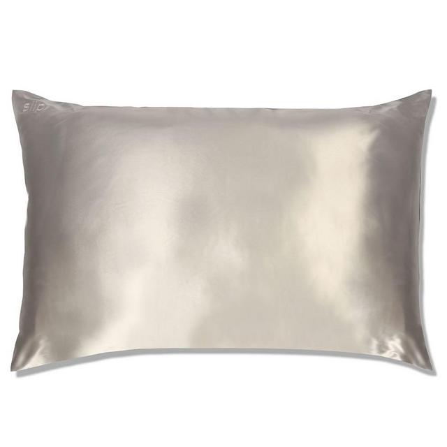 Slip Silk Standard Pillowcase, Silver