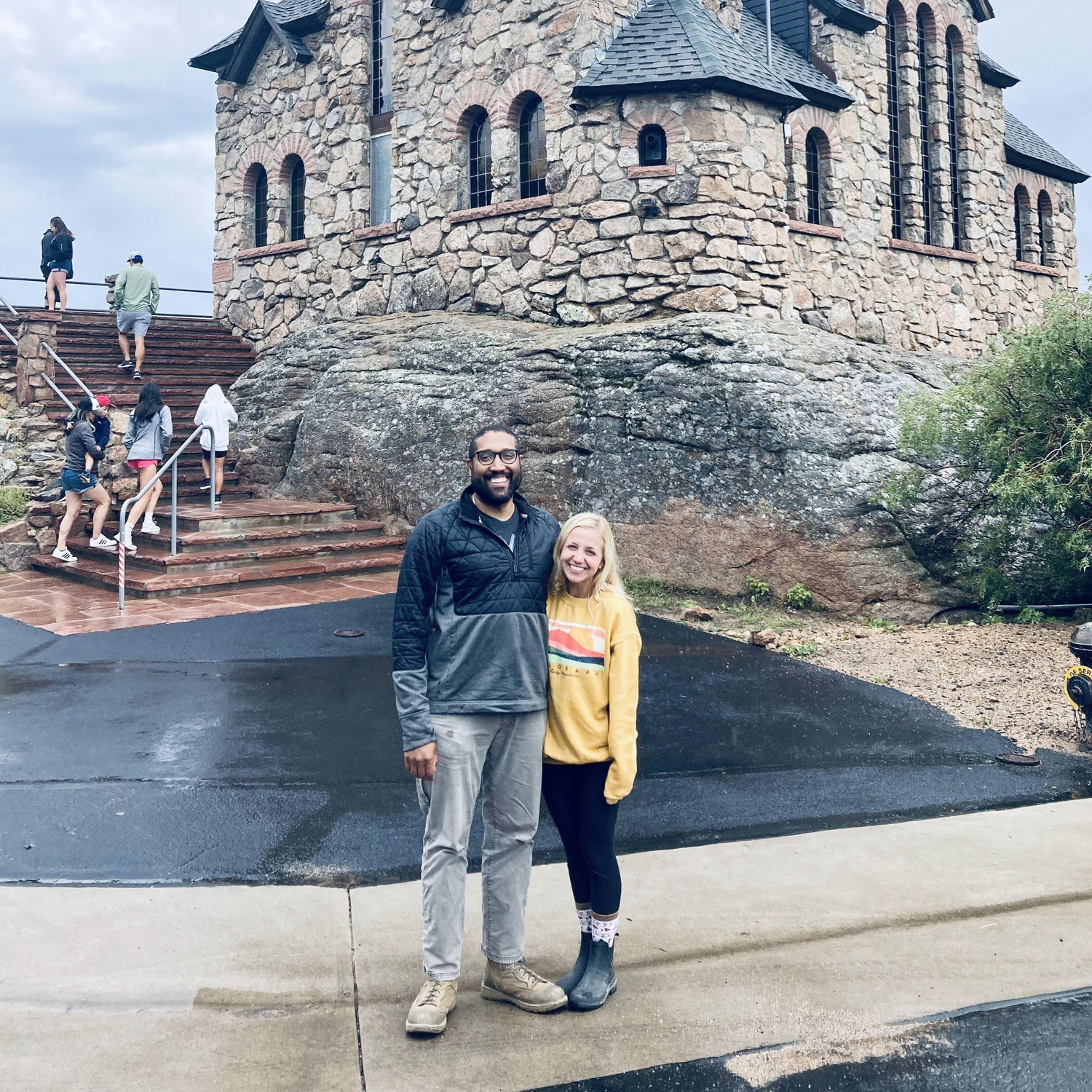 Chapel on the Rock outside Rocky Mountain National Park- in the footsteps of St. JPII!