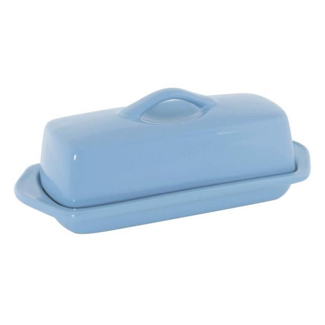 Chantal Covered Butter Dish, Full Size, Glacier Blue